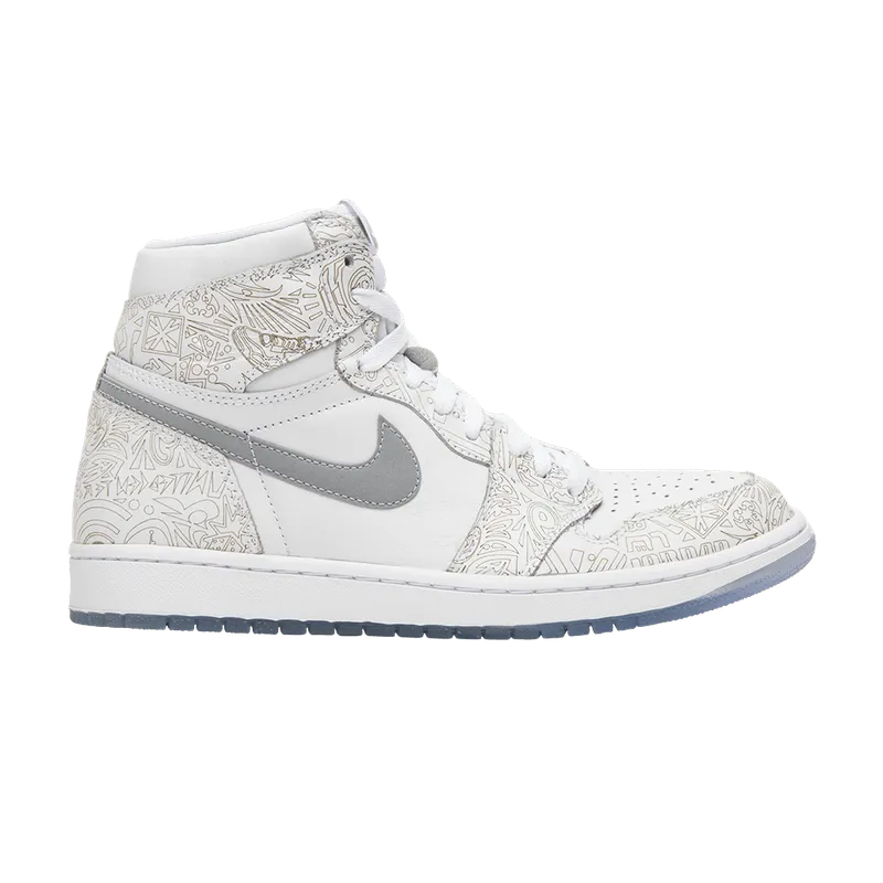Official product photo — Air Jordan 1 Retro Hi OG Laser
