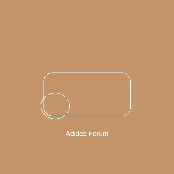 Pair of Adidas Forum Low sneakers